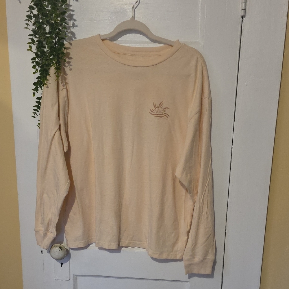 Roxy Cream Long Sleeve Tee